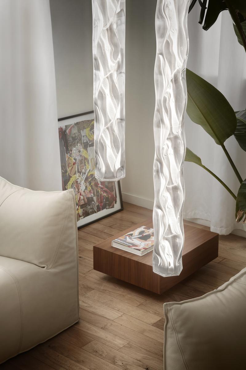 LED Lentiflex® pendant lamp | Hugo Vertical by Slamp