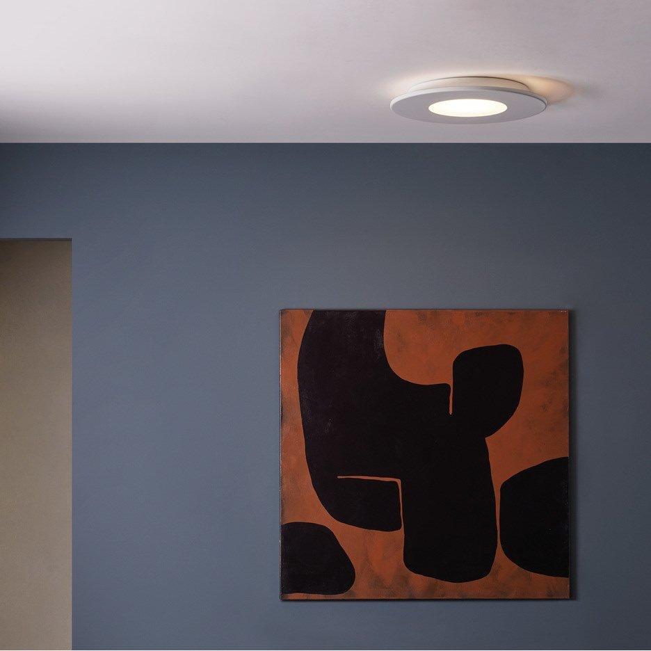 LED steel ceiling lamp | Zero Round by Astro lighting