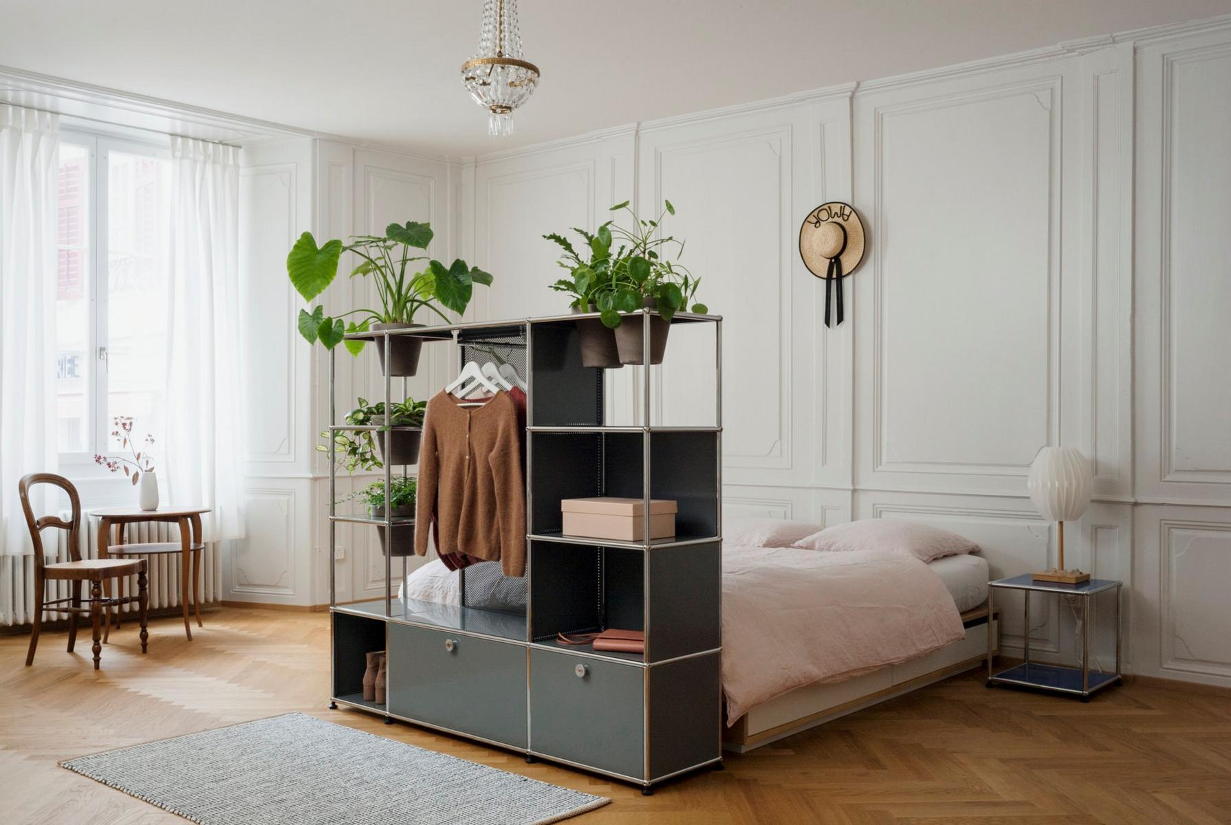Sectional wardrobe | World Of Plants For Haller by USM