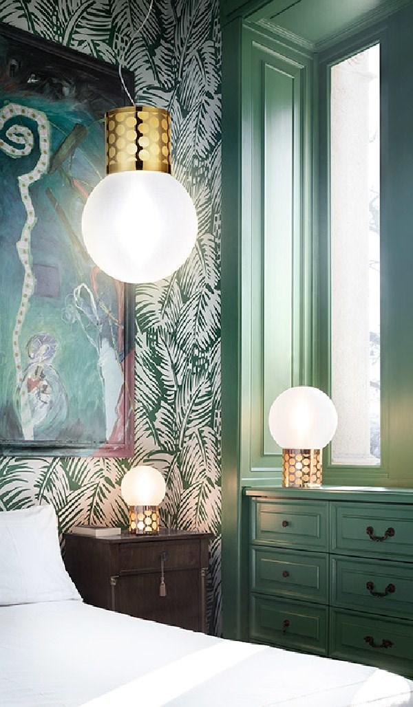 Methacrylate and Goldflex® LED pendant lamp | Atmosfera by Slamp