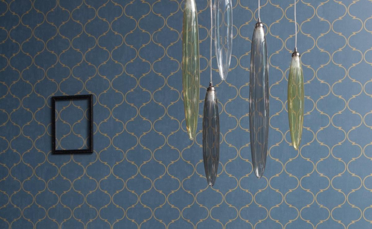 LED glass pendant lamp | Rain by Tonin Casa