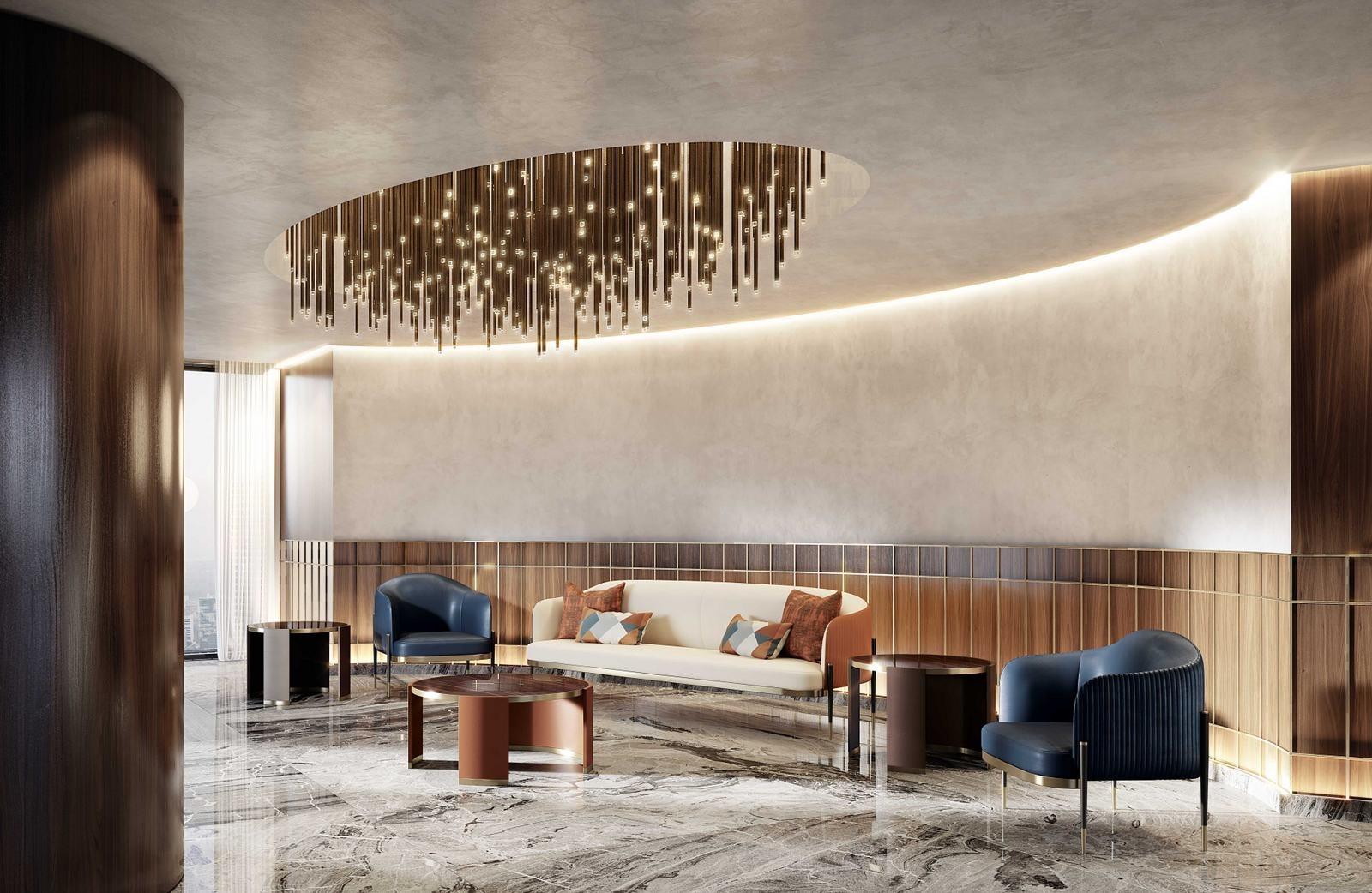 Upholstered fabric armchair with armrests | Oxford by Capital Collection