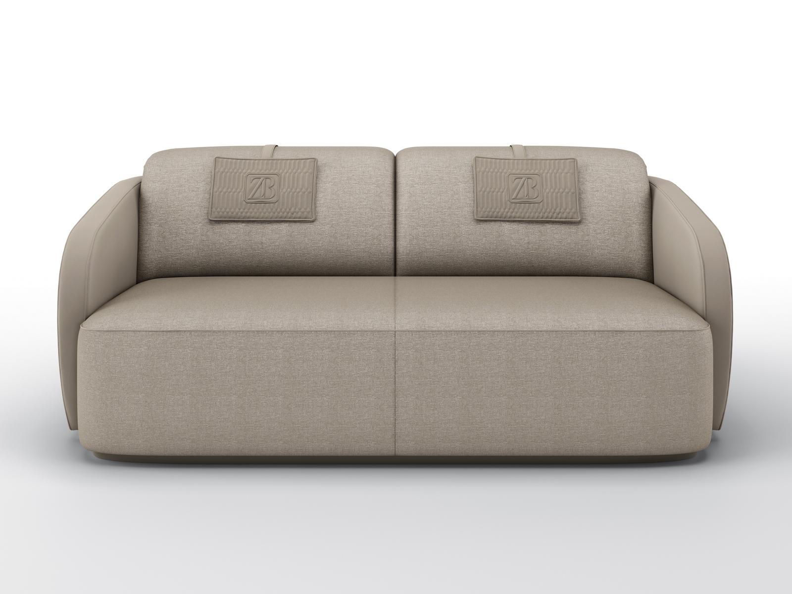 3 seater fabric sofa | Ipazia by Bruno Zampa