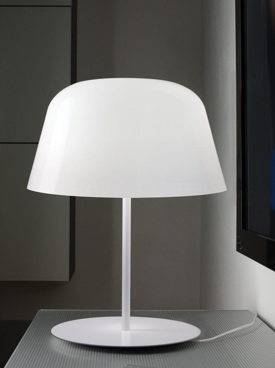 LED blown glass table lamp | Ayers T38 by Leucos