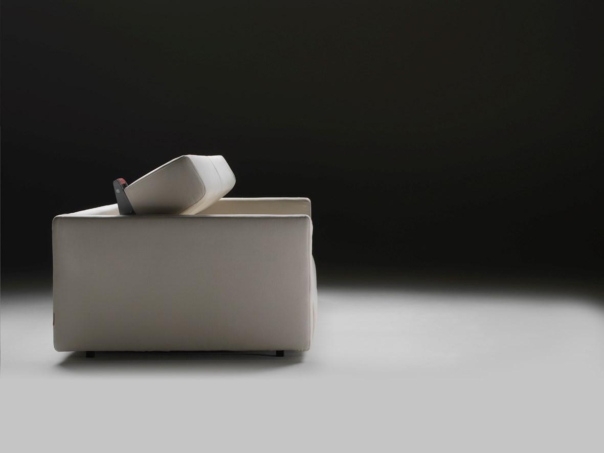 Fabric sofa bed with removable cover | Gary by Flexform