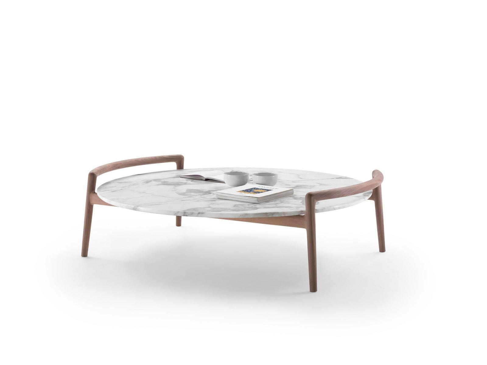 Round coffee table | Ascanio by Flexform