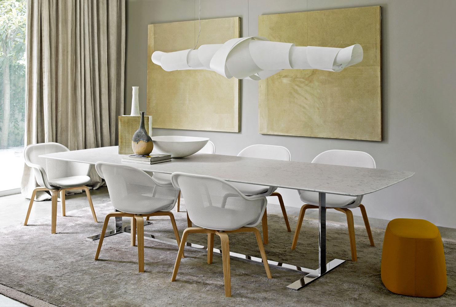 Chair with armrests | Iuta '14 by B&B Italia