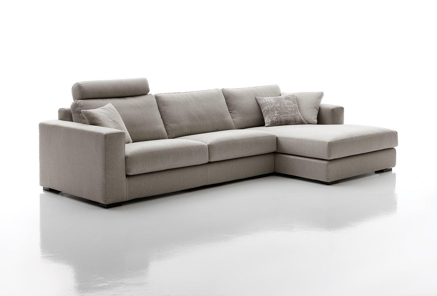 Sectional fabric sofa | Broadway by Alberta Salotti