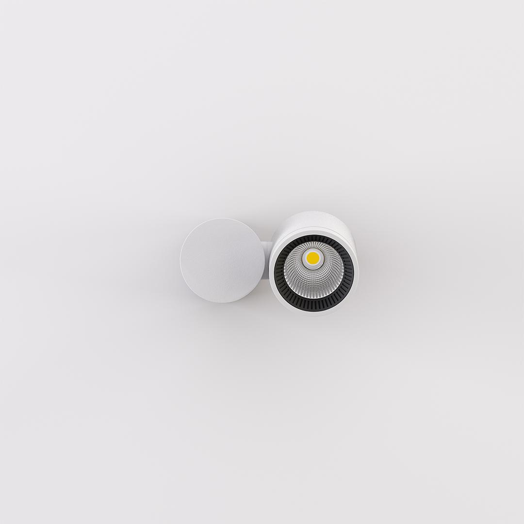 LED round ceiling spotlight | Io Surface by Arkoslight