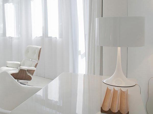 LED table lamp with dimmer | Spun Light T by Flos