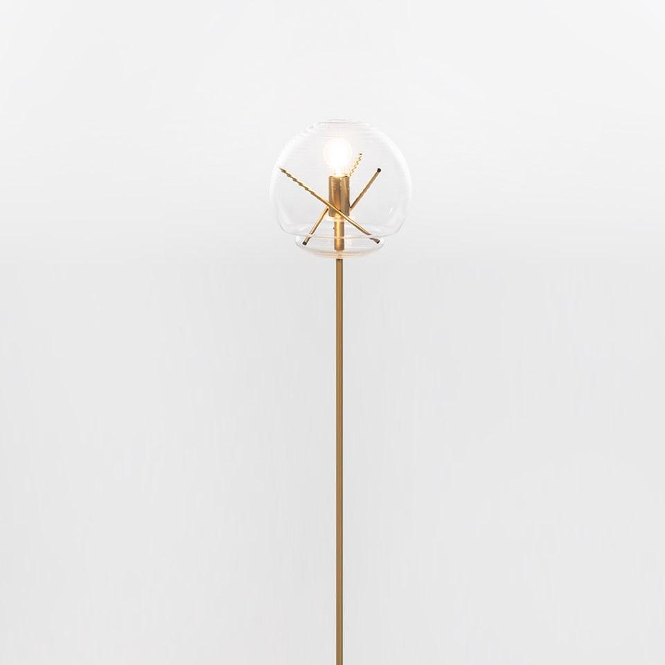 Glass floor lamp | Vitruvio by Artemide