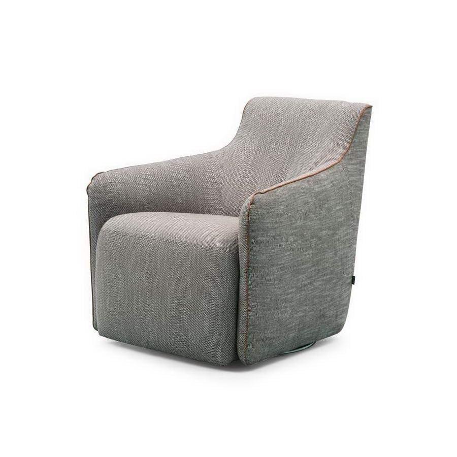 Eco-leather armchair | Jet Set by ALF Dafre