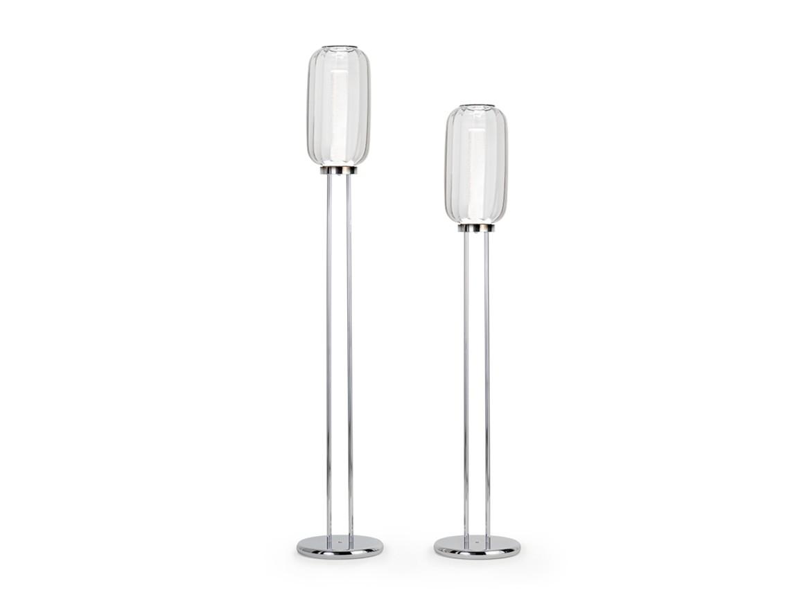LED glass floor lamp | Lanterna by Reflex