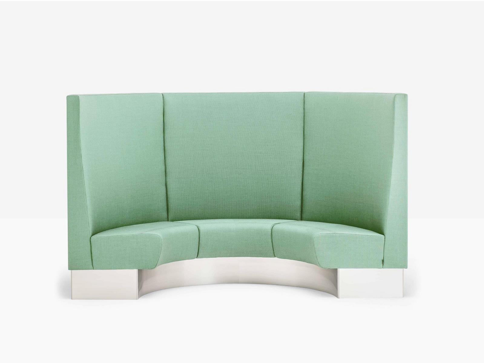 High-back fabric small sofa | Modus 2.0 2c60 by Pedrali
