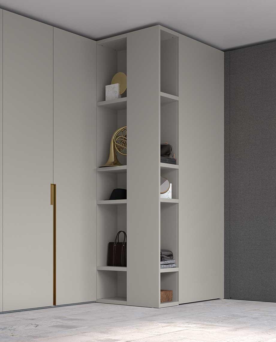 Modular lacquered wardrobe with doors | Go by ALF Dafre