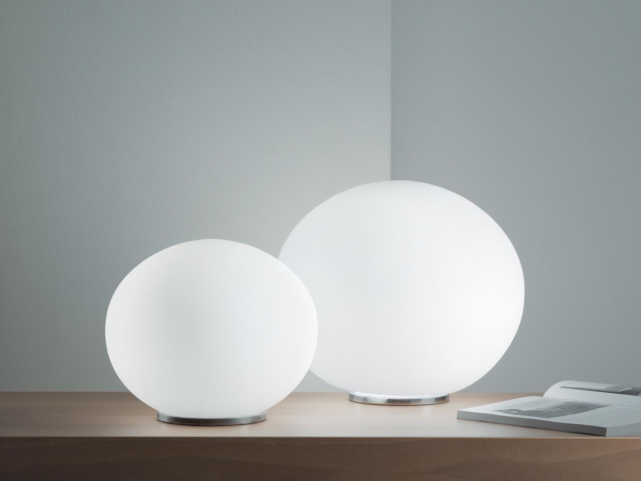 LED blown glass table lamp | Sphera T 3/29 by Leucos