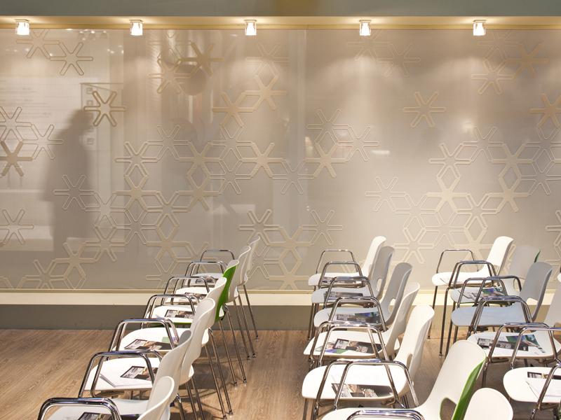 Ceiling crystal spotlight | Cubetto by Fabbian