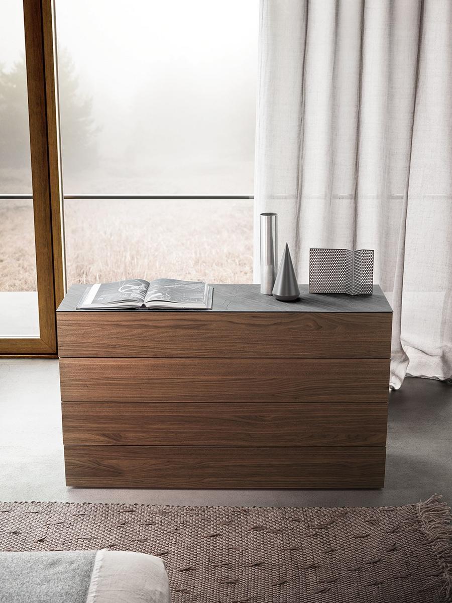 Wooden chest of drawers | Spazio by Pianca