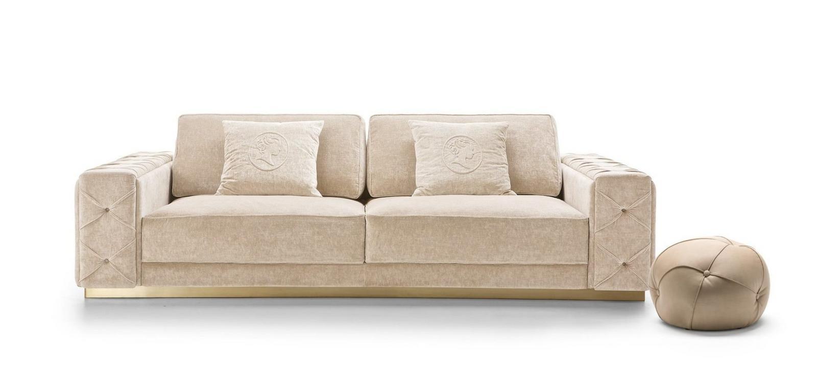 Sectional velvet sofa | Tracy by Alberta Salotti