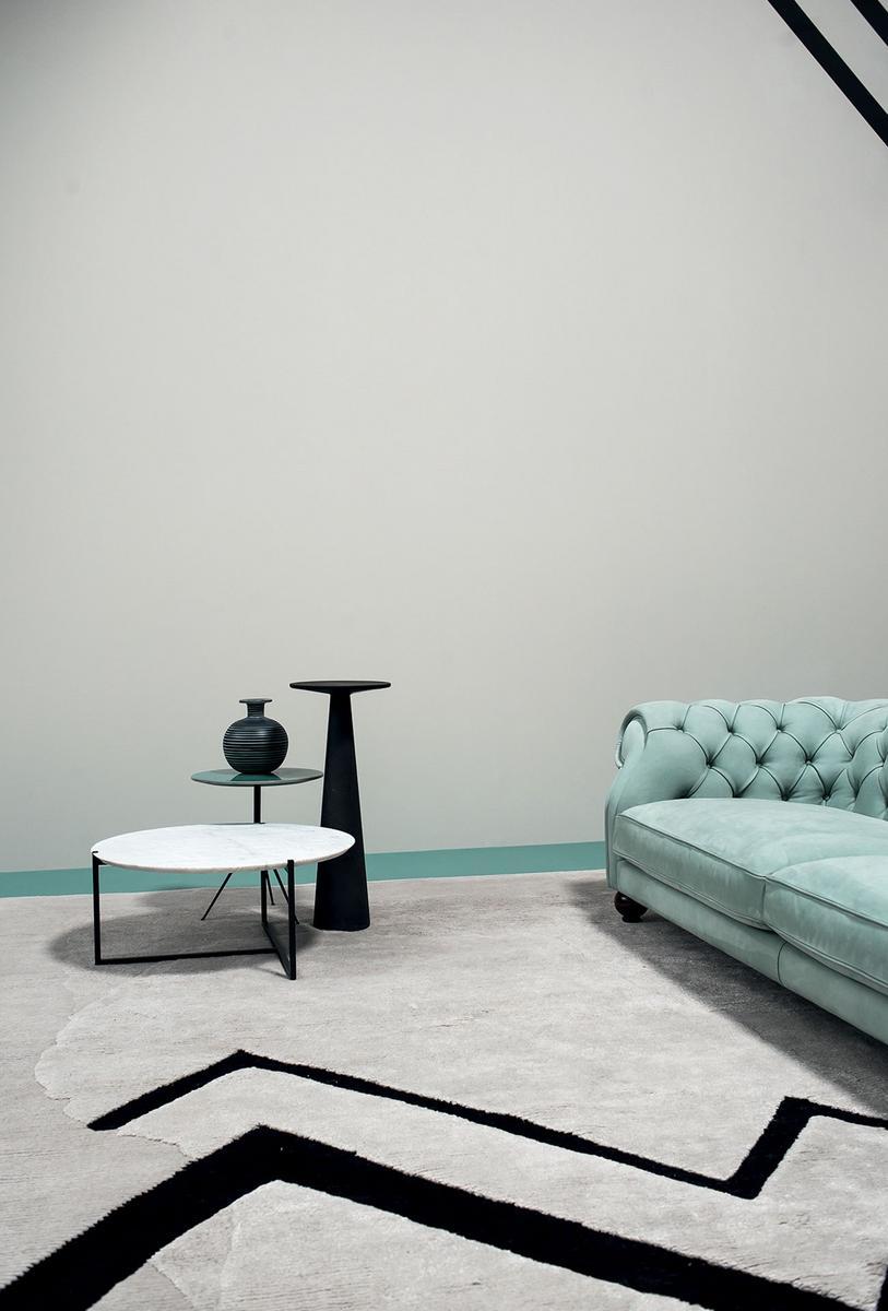 Rectangular fabric rug | Atlas Pattern 2 by Baxter