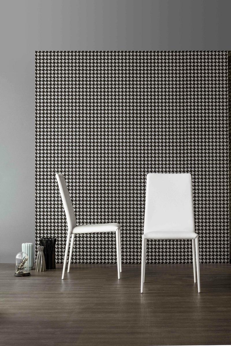 Upholstered high-back chair | Eral by Bonaldo