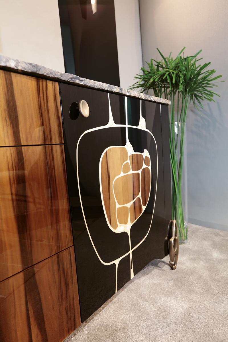 Wooden sideboard with drawers | Gea by Ezio Bellotti