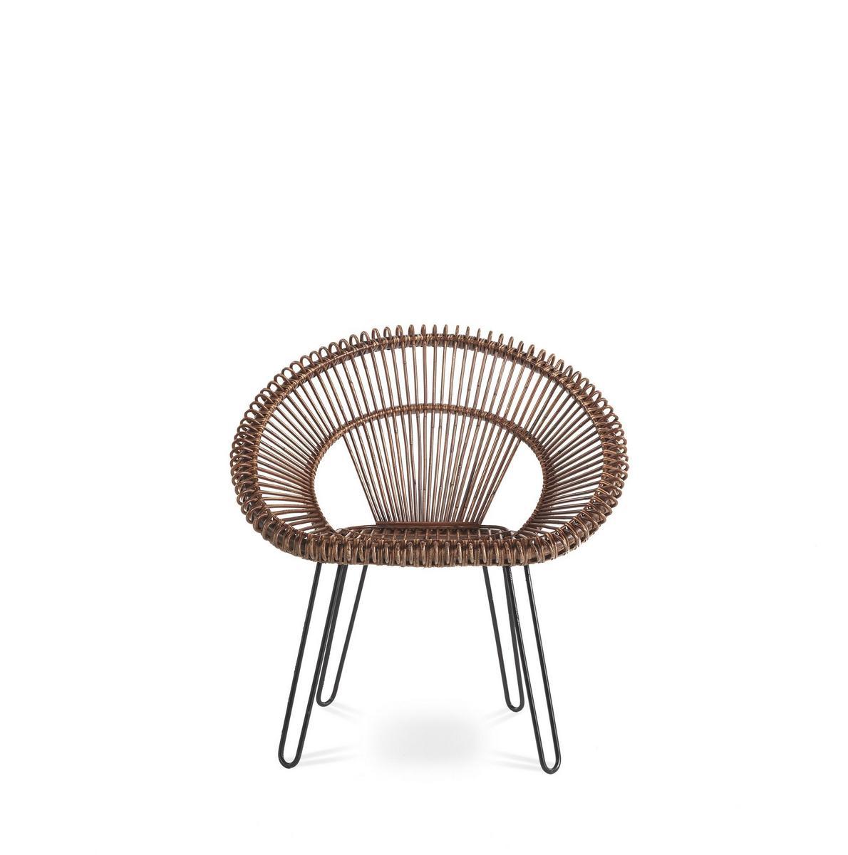 Rattan easy chair | Nest by Gianfranco Ferre Home