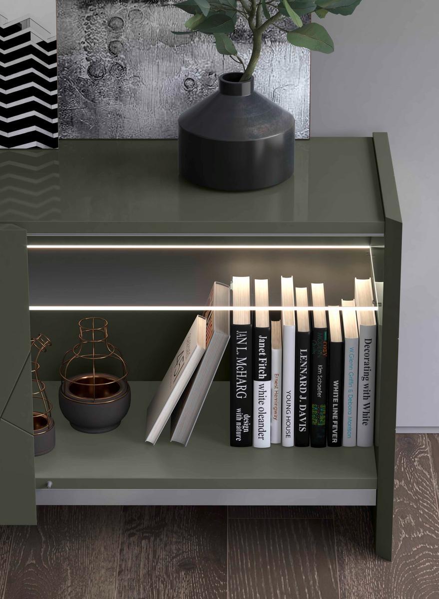 Sideboard with coplanar doors | Complanar Sideboard by Olivieri