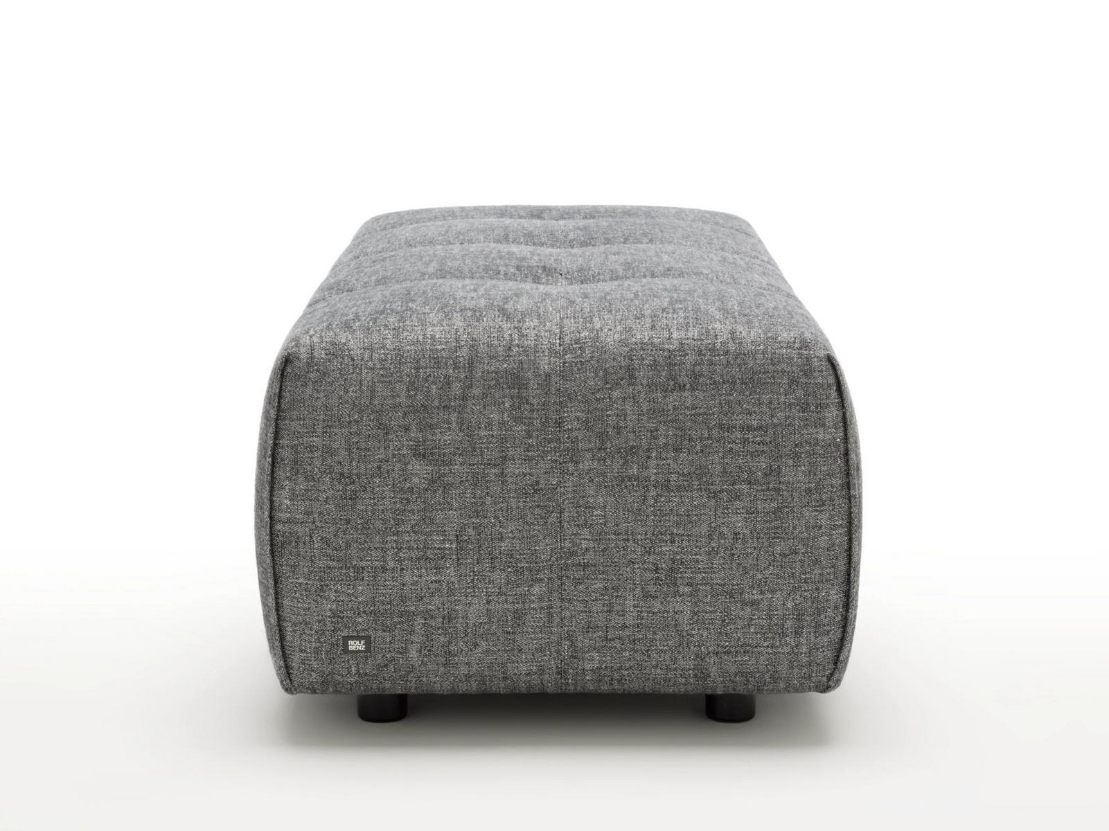 Rectangular fabric pouf bed | 905 by Rolf Benz