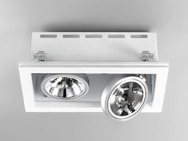 Multiple adjustable recessed spotlight | Xgq1034-2 by Panzeri