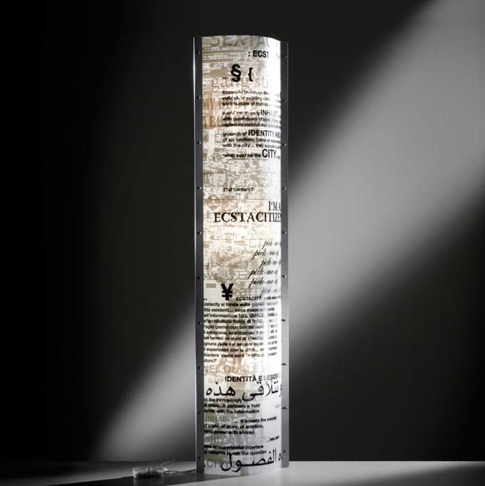 LED Opalflex® floor lamp | Ecstacity by Slamp