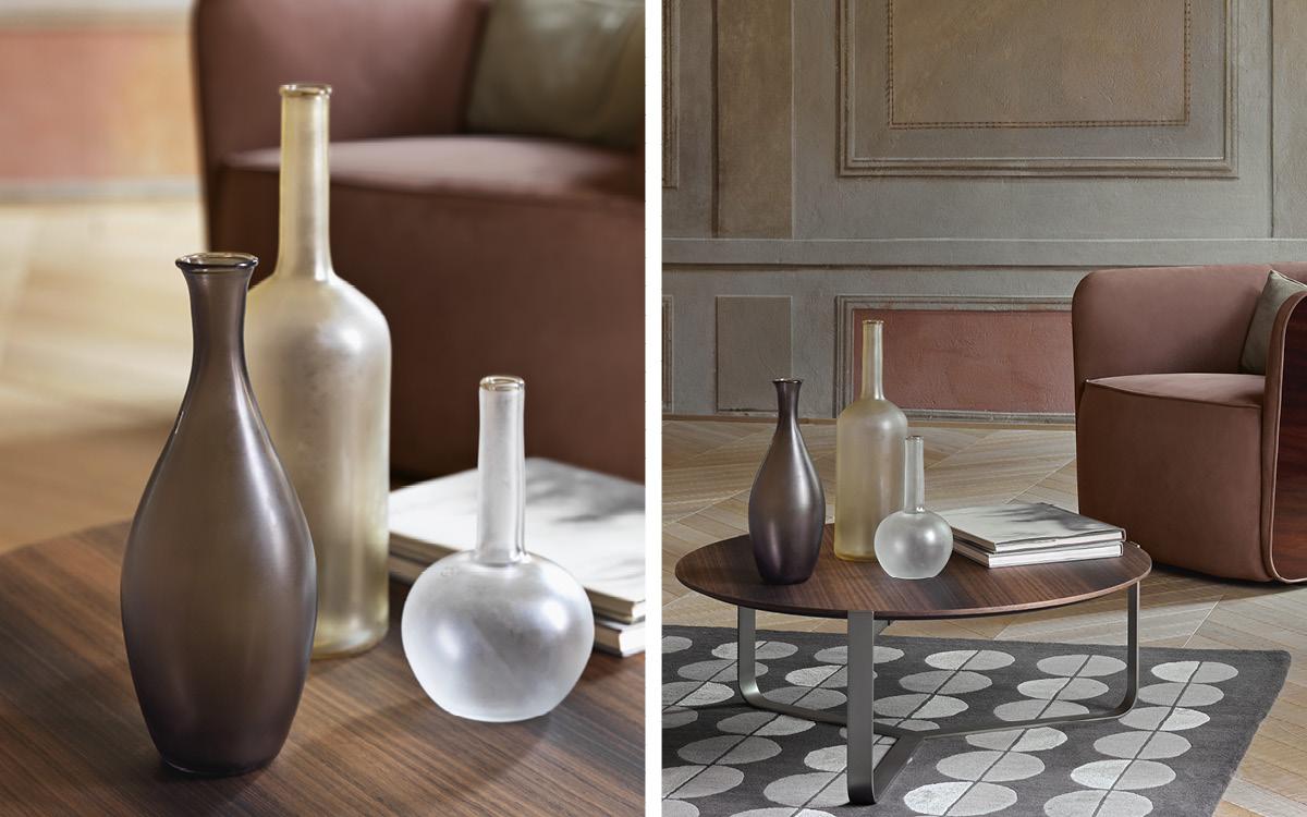 Round coffee table | Yari by Flou