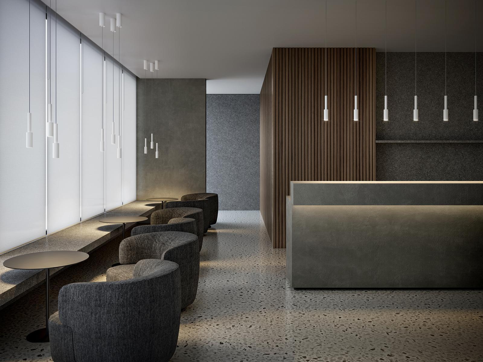 LED aluminium pendant lamp | Tubino by Panzeri