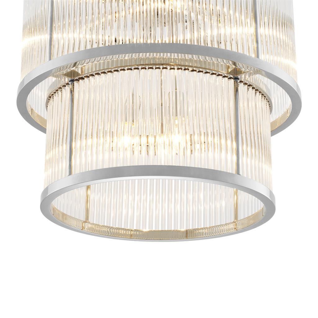 Glass pendant lamp | Pasadena by Eichholtz