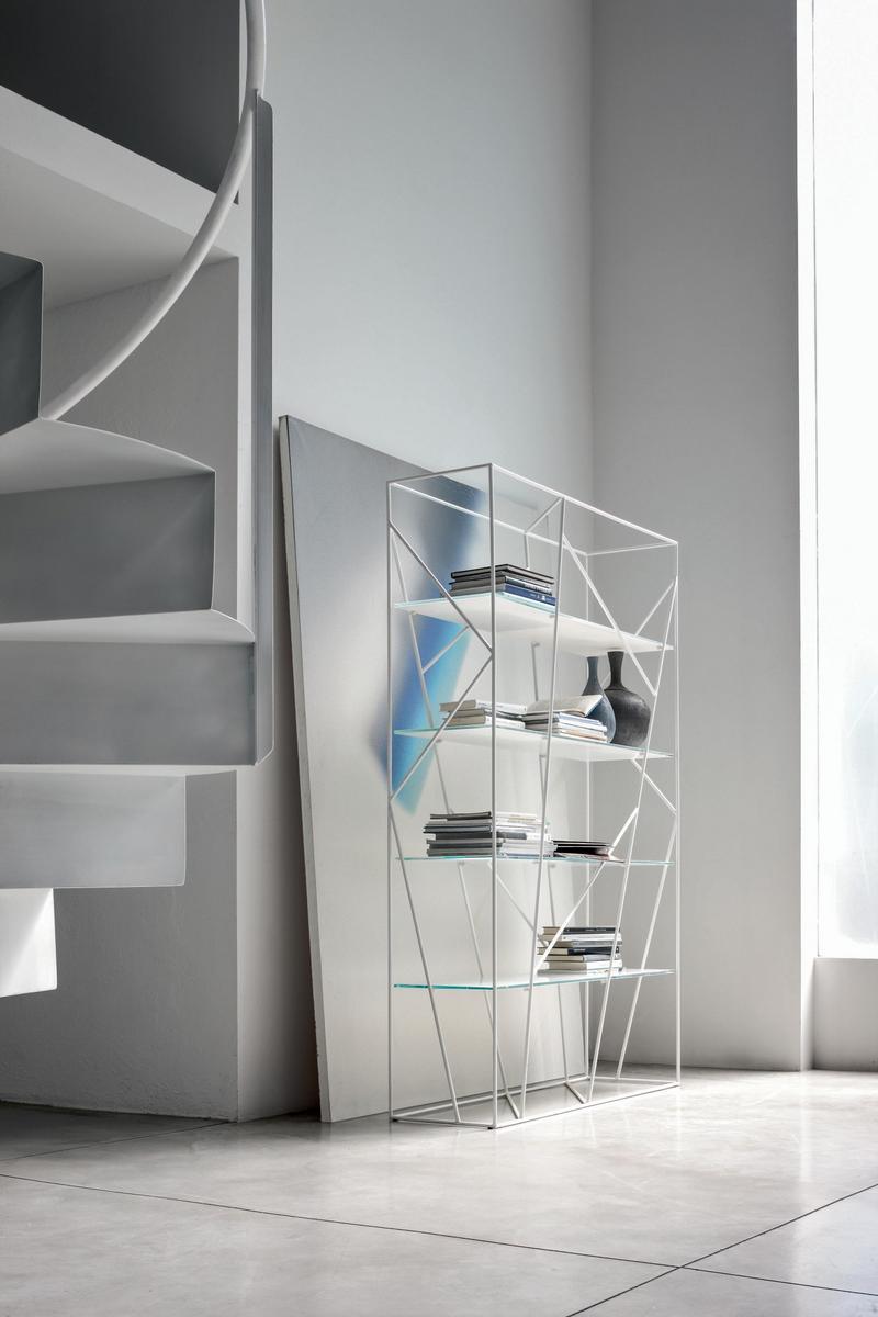 Open double-sided divider bookcase | Naviglio by Tonin Casa