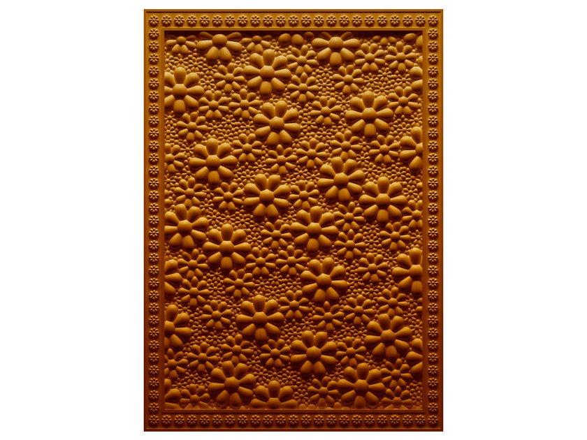 Rectangular rug with floral pattern | Blueberry Fields by Moooi