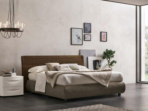 Upholstered storage bed | Prado by Tomasella