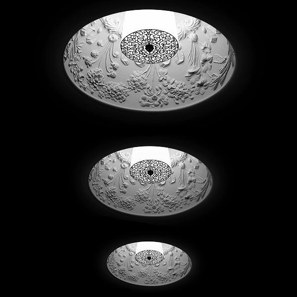 Direct light recessed plaster ceiling lamp | Skygarden Recessed by Flos