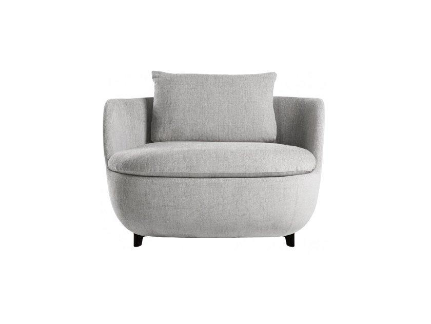 Upholstered armchair with armrests | Bart Armchair Canape by Moooi