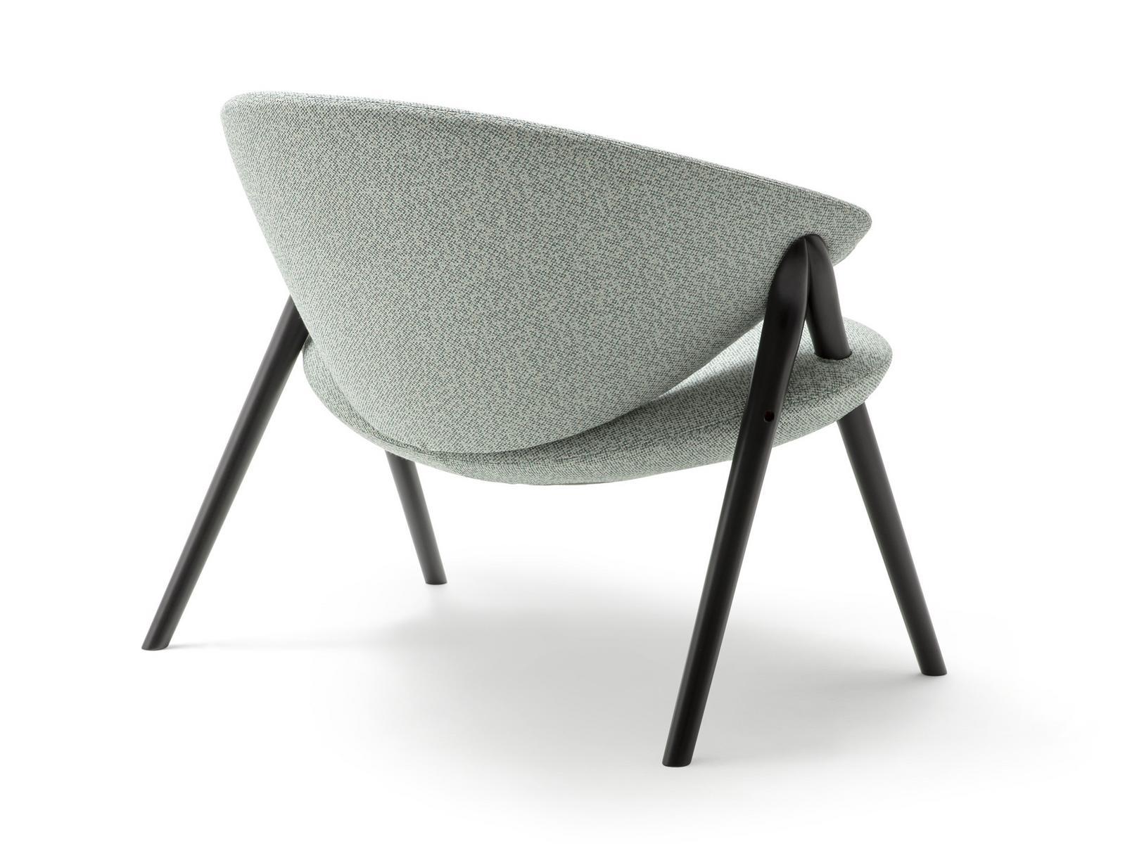 Fabric easy chair with removable cover | Oliva by Zanotta