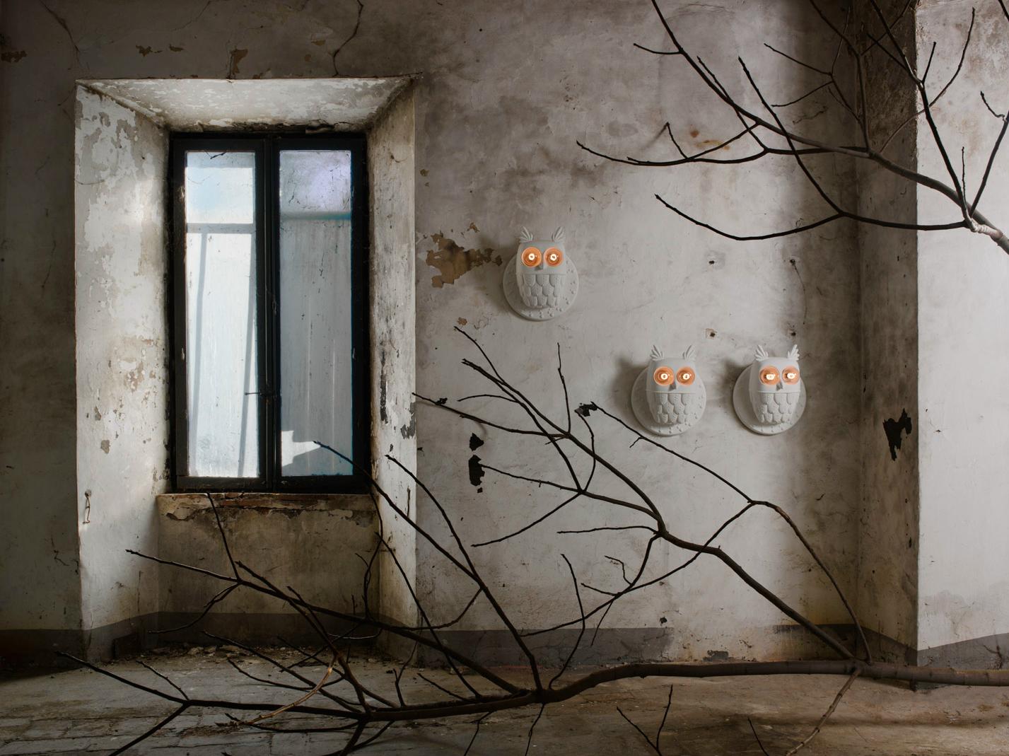 Ceramic wall light | Ti.vedo by Karman