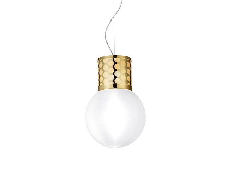 Methacrylate and Goldflex® LED pendant lamp | Atmosfera by Slamp