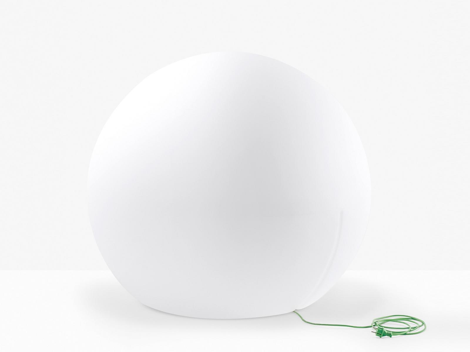 LED polyethylene floor lamp | Happy Apple 332e by Pedrali