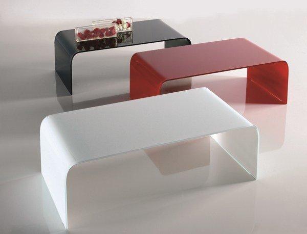Low crystal coffee table | Randa by Riflessi