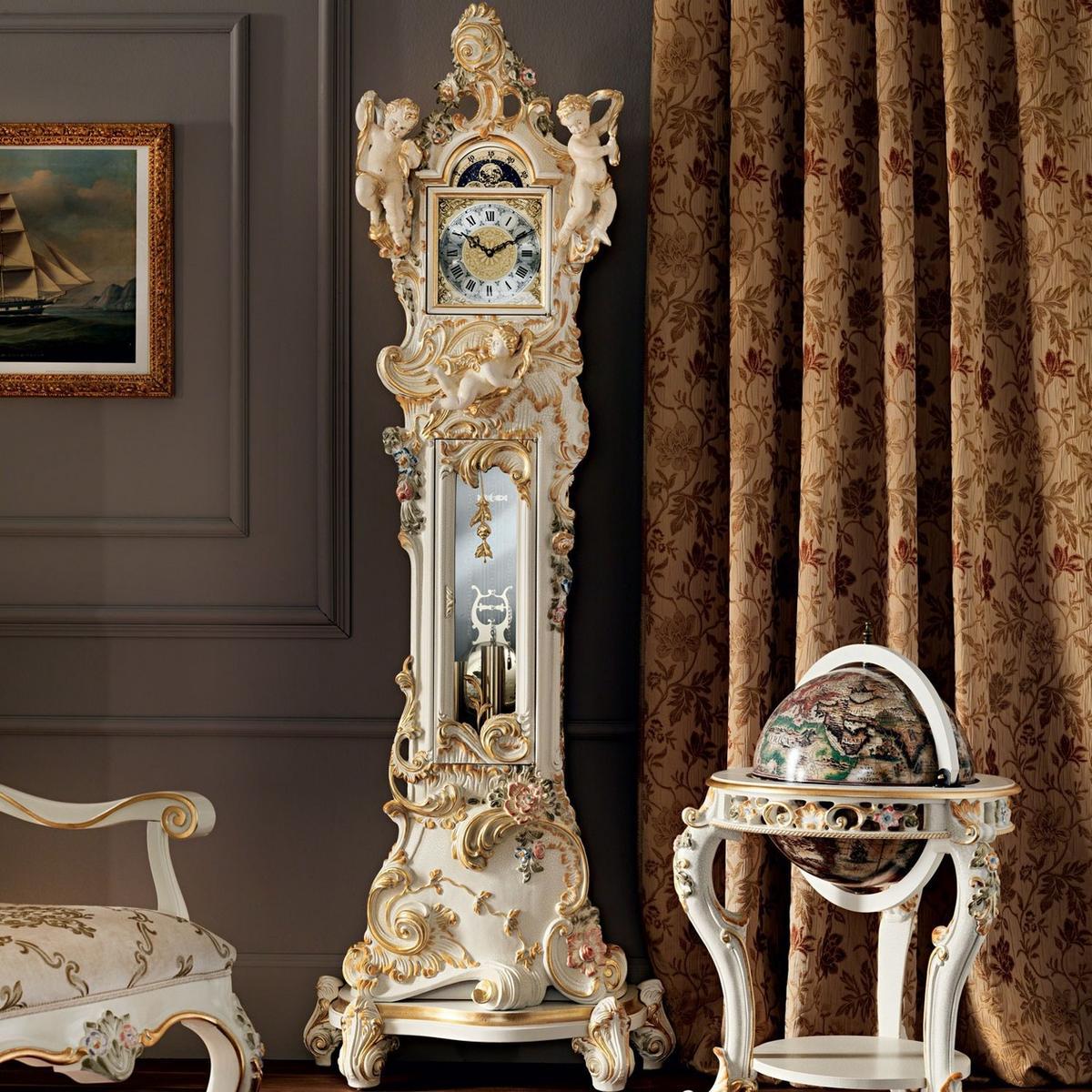 Pendulum solid wood clock | 11603 by Modenese Gastone