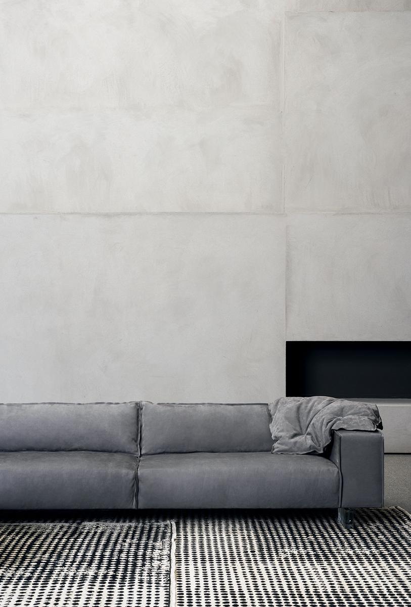 Leather sofa |  by Baxter