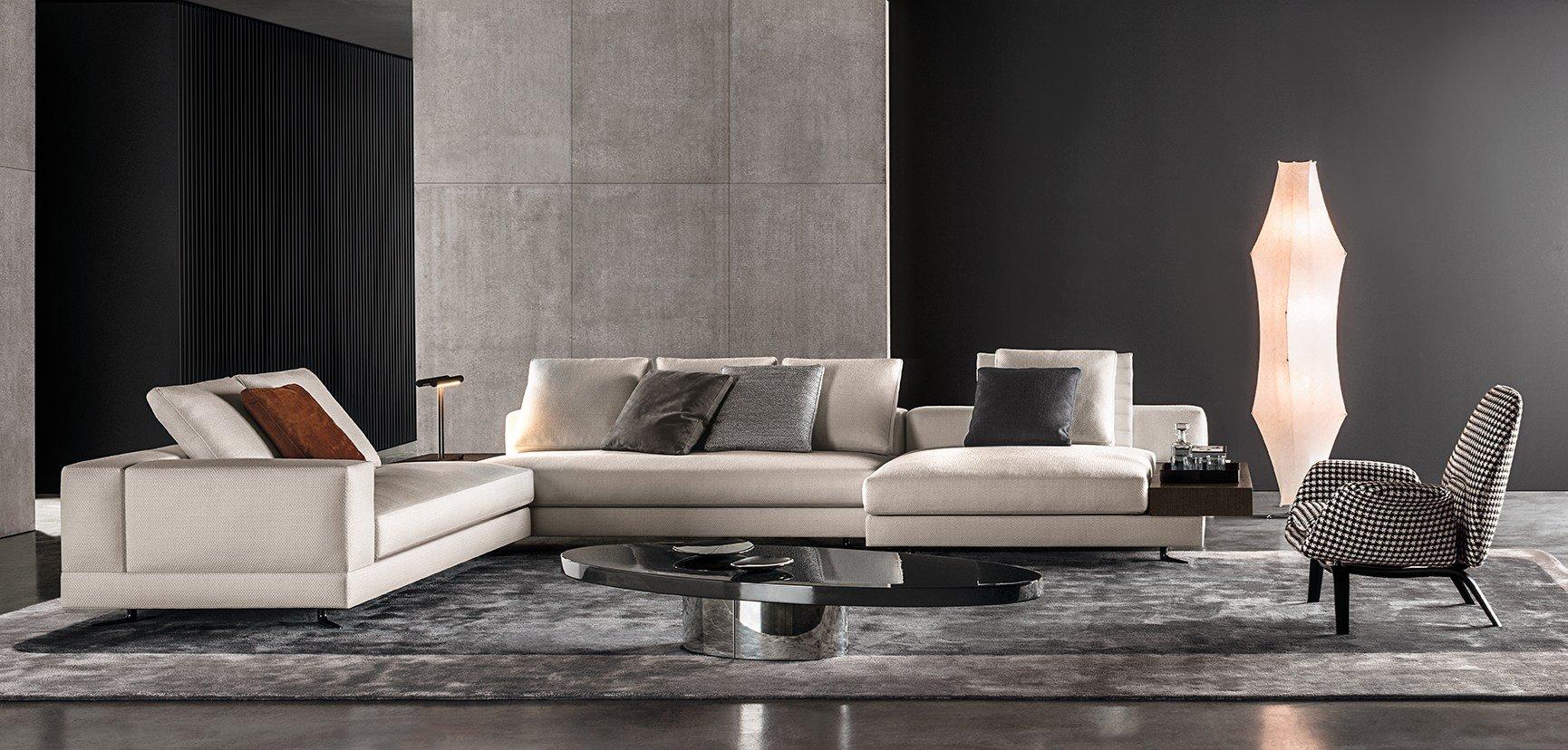 Sofa | White by Minotti