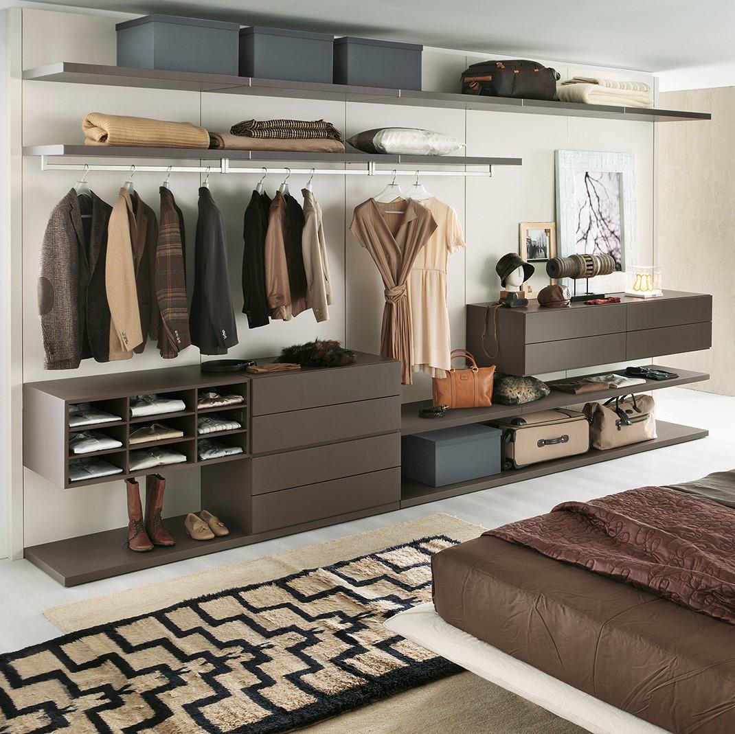 Corner melamine walk-in closet | Store by ALF Dafre