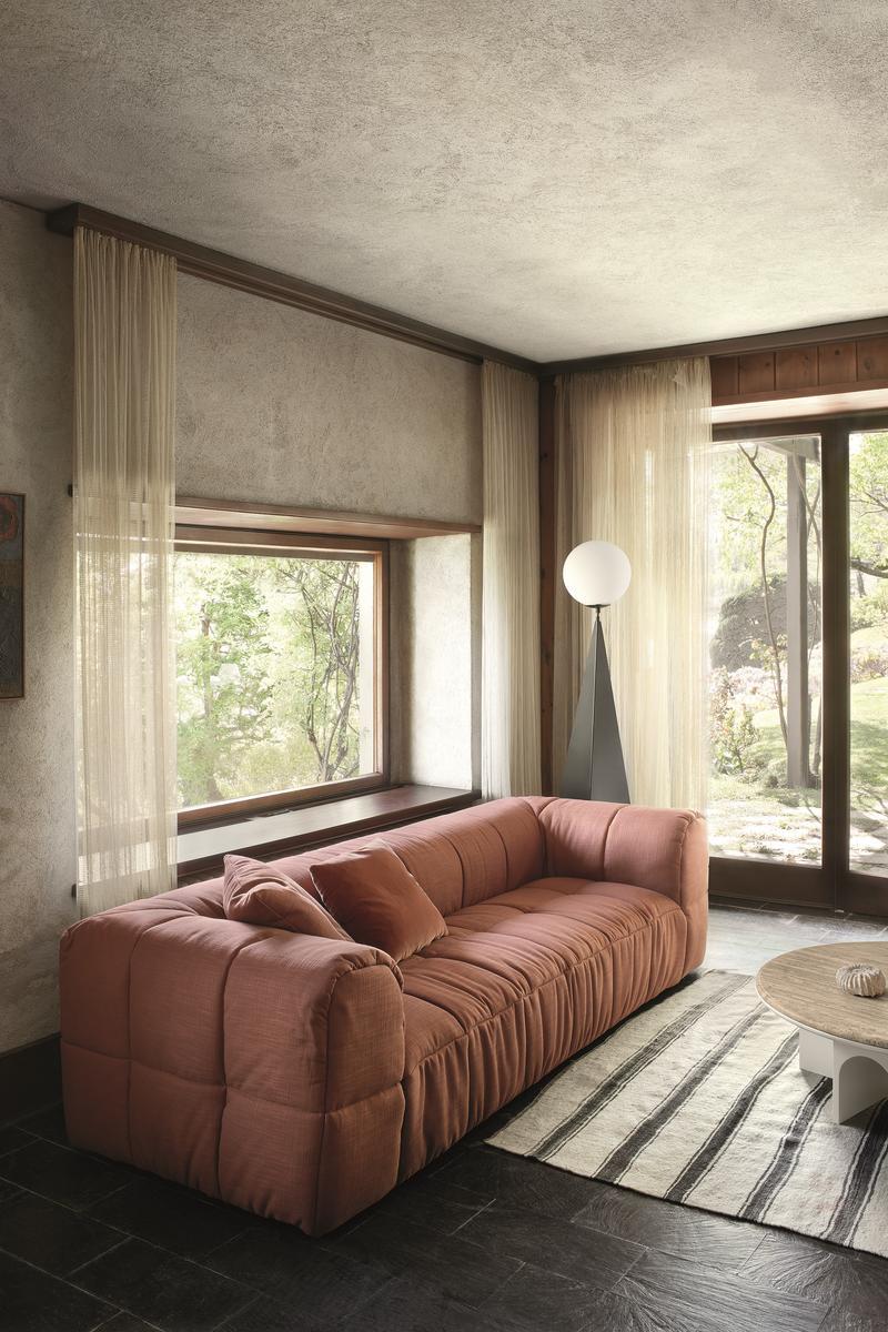 Fabric sofa | Strips by Arflex