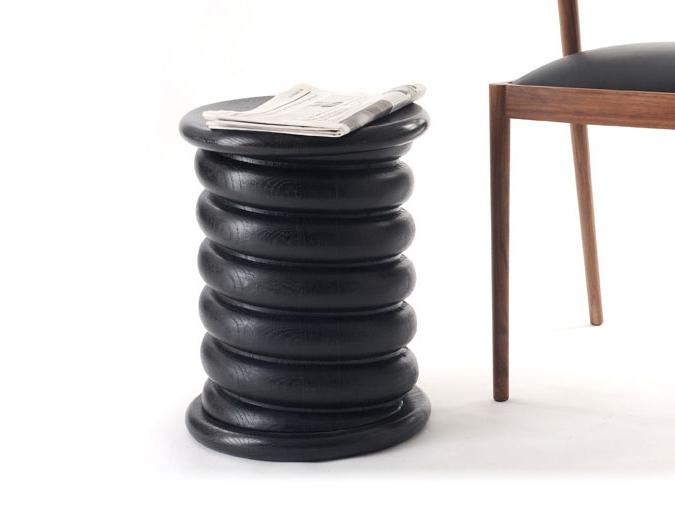 Oak stool / coffee table | Tiffany by Boca Do Lobo